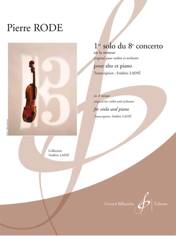 Rode: 1st Solo From Violin Concerto No. 8 in E Minor (arr. for viola)