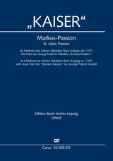 Kaiser: St. Mark Passion
