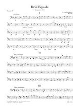 Beethoven: Three Equali for Four Trombones, WoO 30