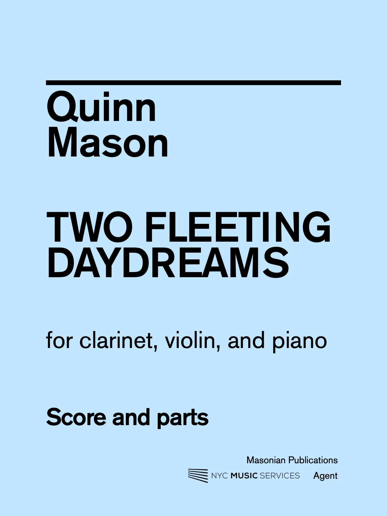 Mason: Two Fleeting Daydreams