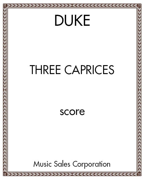 Duke: Three Caprices