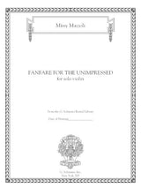 Mazzoli: Fanfare for the Unimpressed