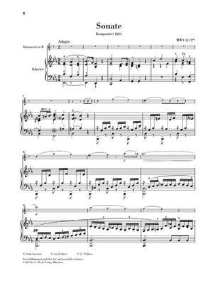Mendelssohn: Clarinet Sonata in E-flat Major