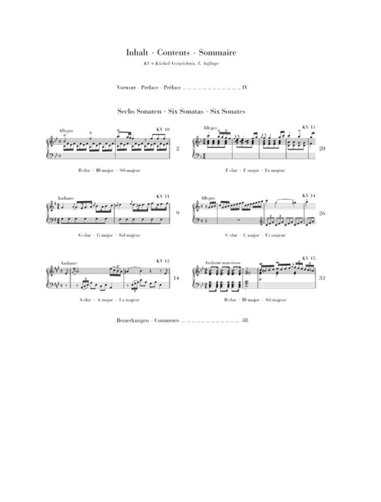 Mozart: "Wunderkind" Sonatas - Volume 2, K. 10-15 (for solo piano)