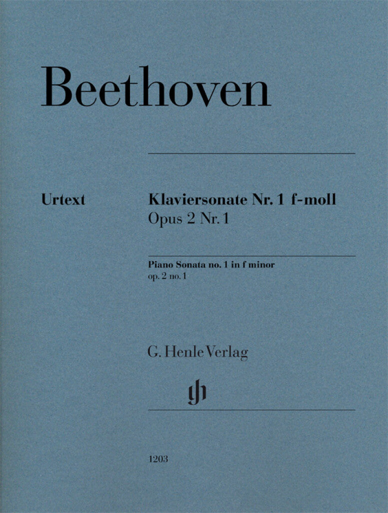 Beethoven: Piano Sonata No. 1 in F Minor, Op. 2, No. 1