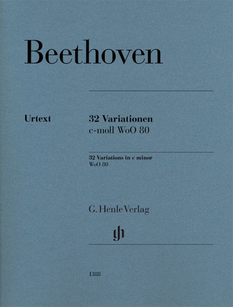 Beethoven: 32 Variations in C Minor, WoO 80