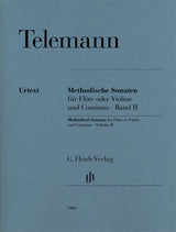 Telemann: Methodical Sonatas for Flute or Violin and Continuo - Volume 2