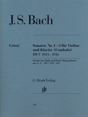 Bach: Violin Sonatas Nos. 1-3, BWV 1014-1016