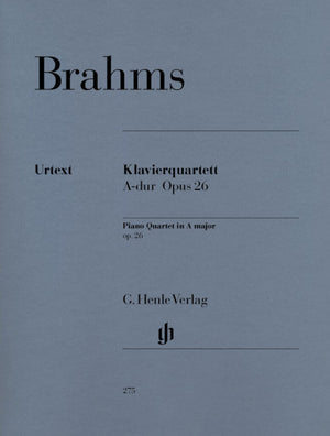 Brahms: Piano Quartet No. 2 in A Major, Op. 26
