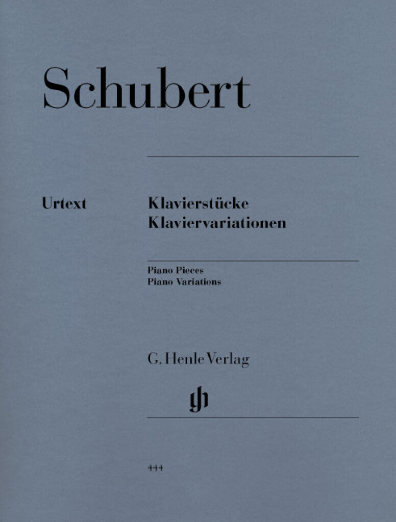 Schubert: Piano Pieces and Variations