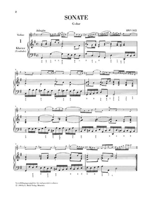 Bach: Violin Sonatas, BWV 1020, 1021, and 1023