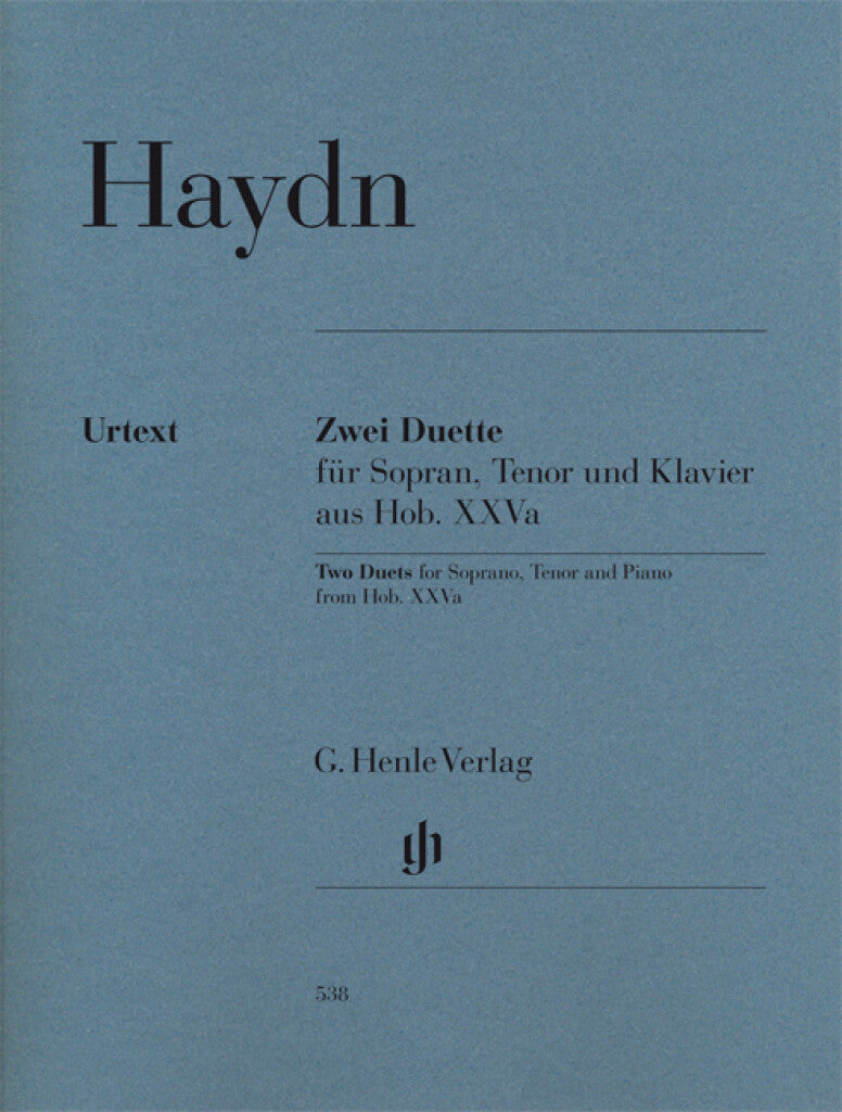 Haydn: 2 Duets for Soprano and Tenor, Hob. XXVa