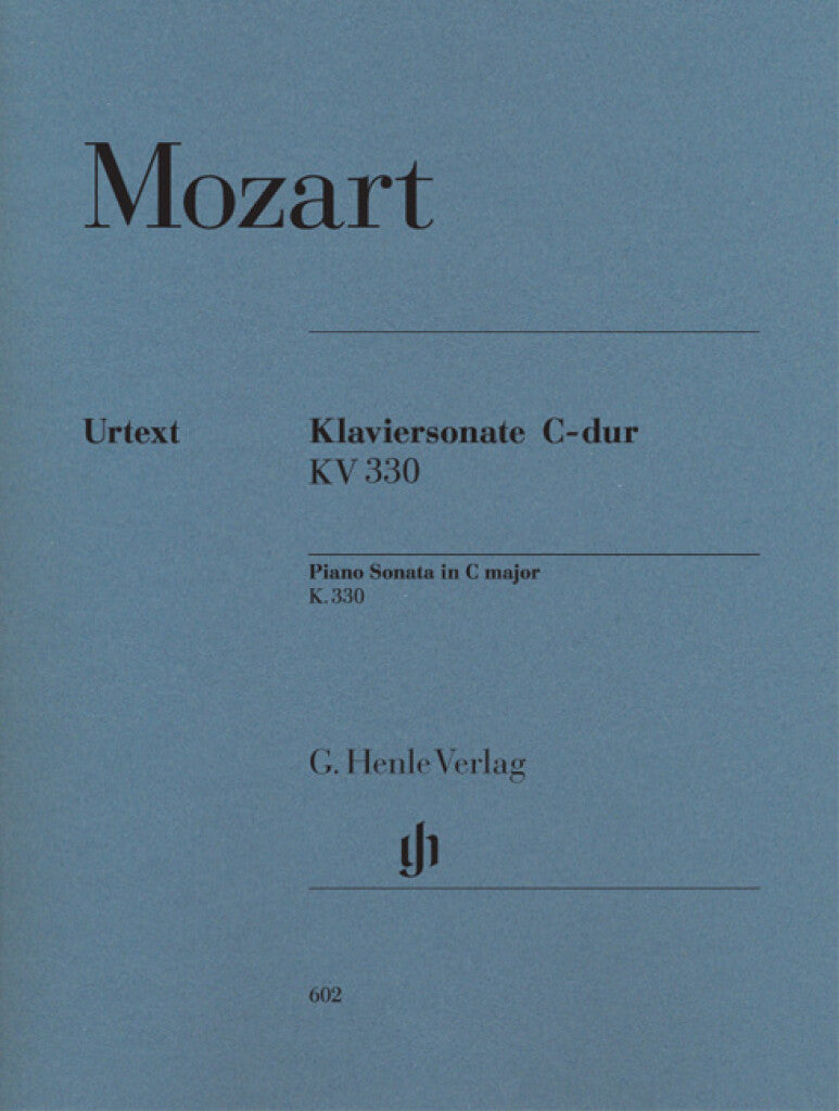 Mozart: Piano Sonata in C Major, K. 330 (300h)