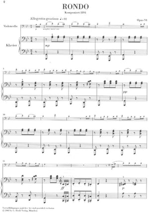 Dvořák: Rondo in G Minor, Op. 94