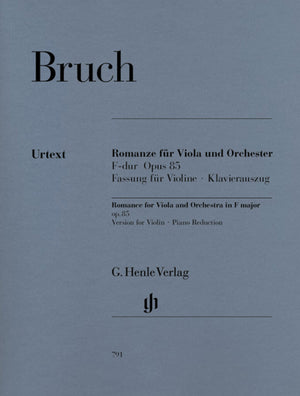 Bruch: Romance in F Major, Op. 85 (Violin Version)