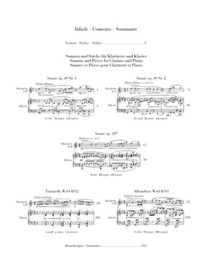 Reger: Clarinet Sonatas and Pieces
