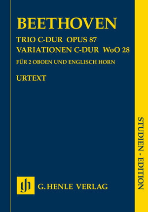 Beethoven: Trio in C Major, Op. 87 & Variations in C Major, WoO 28