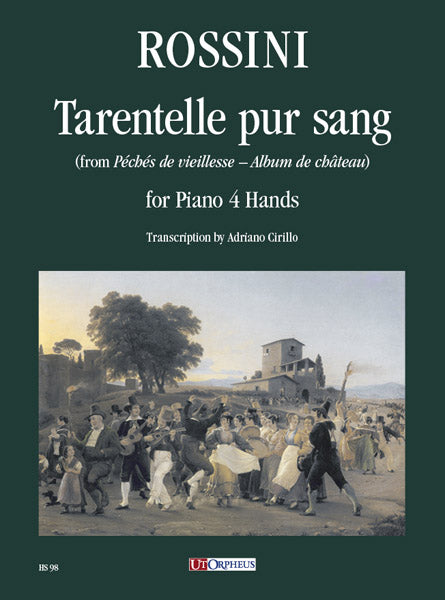 Rossini: Tarentelle pur sang from Péchés de vieillesse (trans. for piano 4-hands)