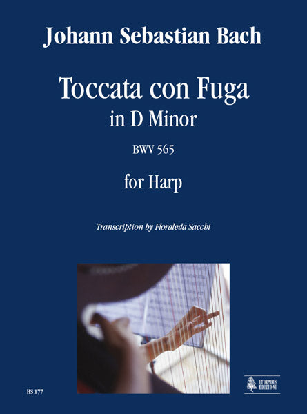 Bach: Toccata and Fugue, BWV 565 (arr. for harp)