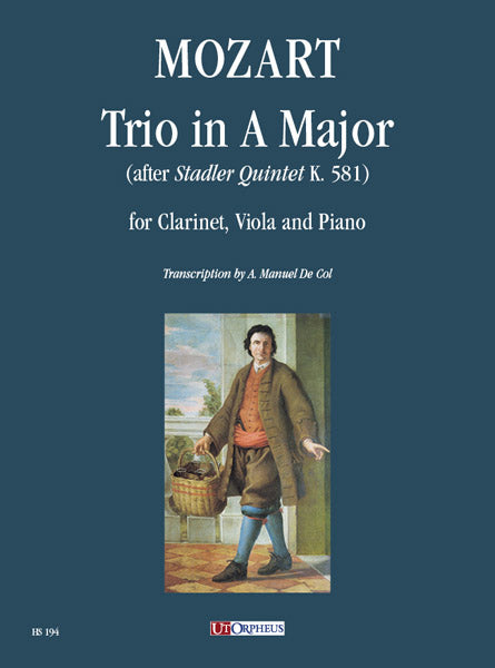 Mozart: Trio in A Major (after Stadler Quintet, K. 581)