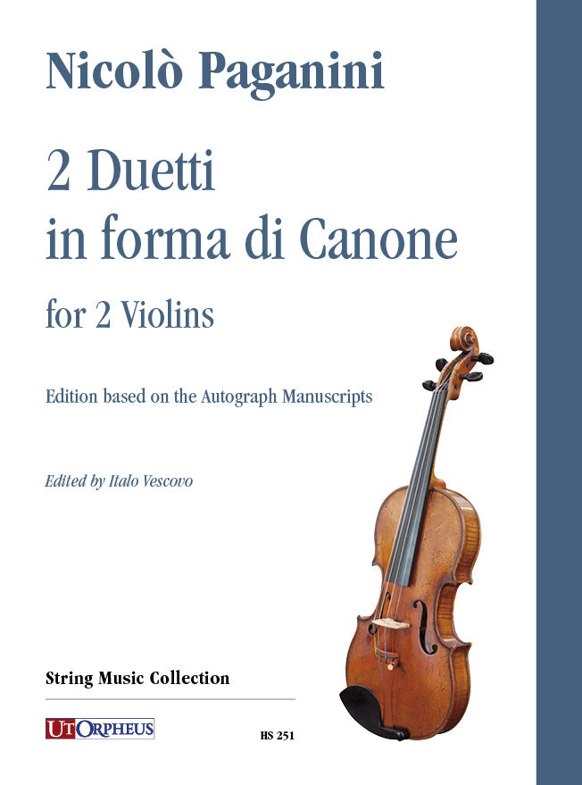Paganini: 2 Duets in Canon Form
