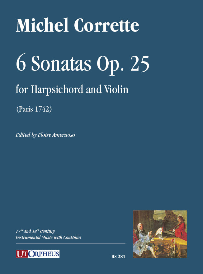 Corrette: 6 Sonatas for Harpsichord & Violin, Op. 25