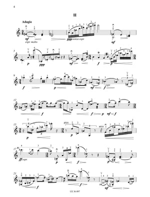 Krenek: Sonata No. 2 for Solo Violin, Op. 115