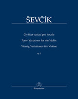 Ševčík: 40 Variations for the Violin, Op. 3