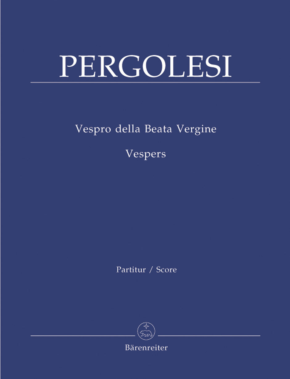 Pergolesi: Vespro della Beata Vergine / Vespers