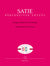Satie: Selected Piano Pieces