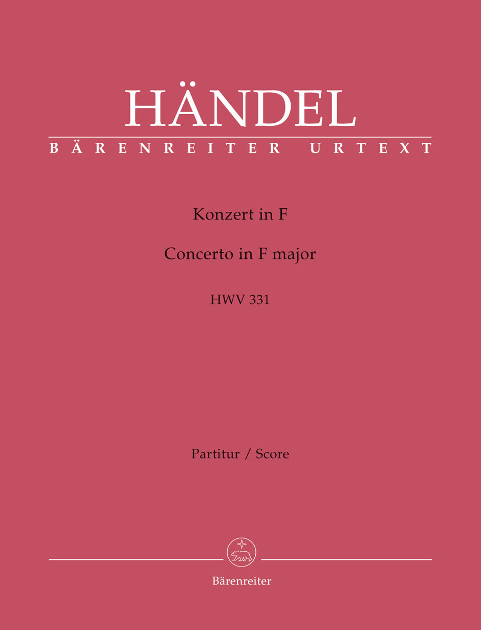Handel: Concerto grosso in F Major, HWV 331