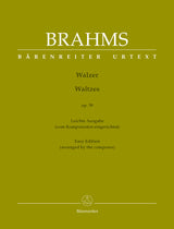 Brahms: Waltzes, Op. 39 (Simplified Version)