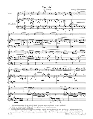 Beethoven: Violin Sonatas - Volume 1