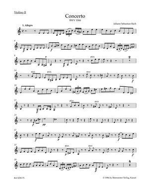 Bach: Triple Concerto for Harpsichord, Flute and Violin in A Minor, BWV 1044