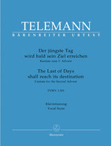 Telemann: Der jüngste Tag wird bald sein Ziel erreichen, TWV 1:301