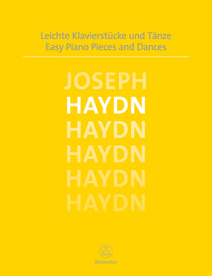 Haydn: Easy Piano Pieces and Dances