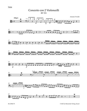 Vivaldi: Concerto for 2 Cellos in G Minor, RV 531