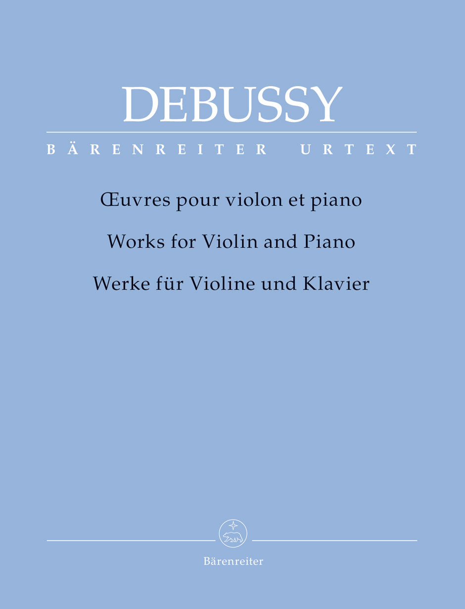 Debussy: Works for Violin and Piano