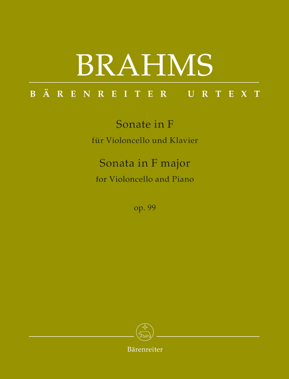 Brahms: Cello Sonata in F Major, Op. 99