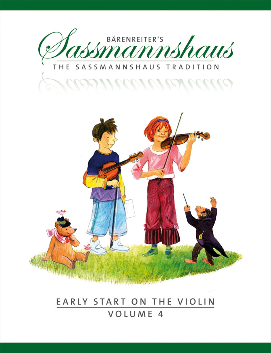 Sassmannshaus: Early Start on the Violin - Volume 4