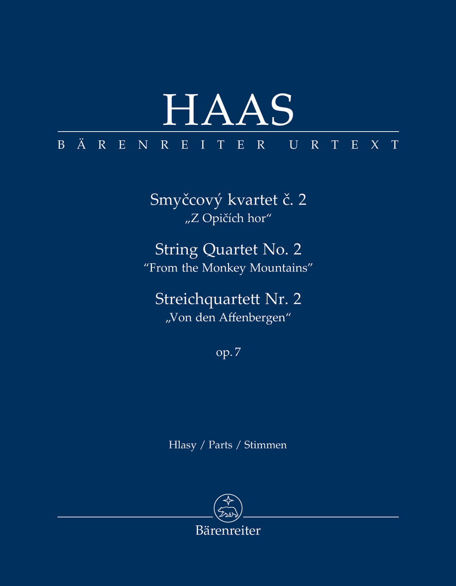 Haas: String Quartet No. 2, Op. 7