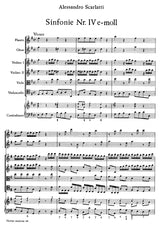 A. Scarlatti: Symphony No. 4 in E Minor