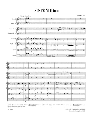 Haydn: Symphony in E Minor, Hob. I:44