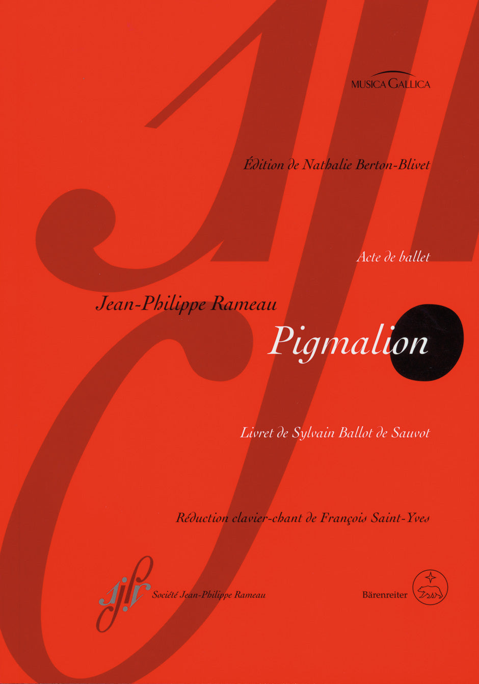 Rameau: Pigmalion, RCT 52