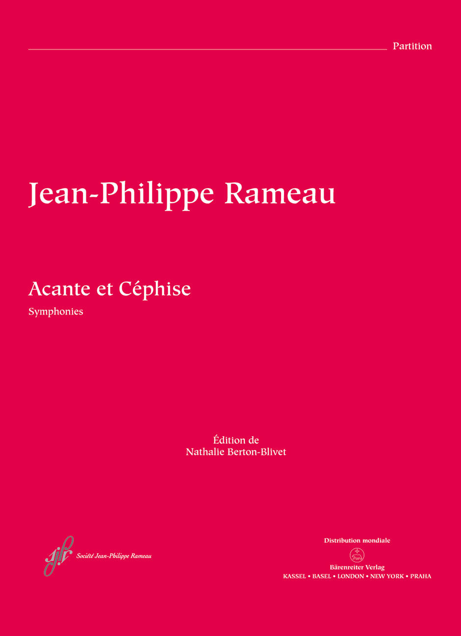 Rameau: Symphonies from Acante et Céphise ou La sympathie, RCT 21