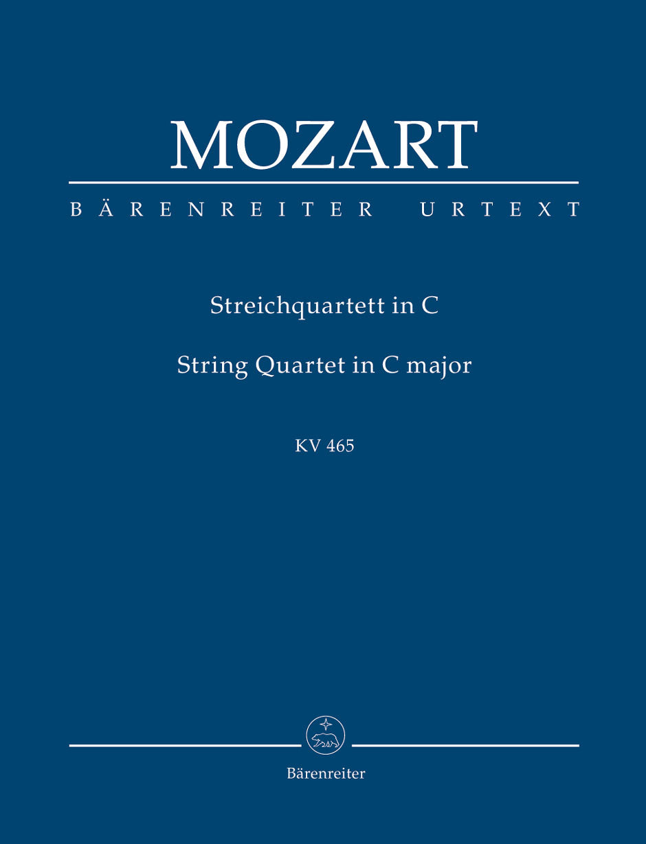 Mozart: String Quartet in C Major, K. 465