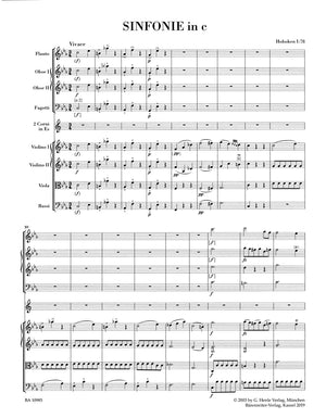 Haydn: Symphony in C Minor, Hob. I:78