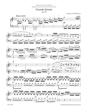 Beethoven: Piano Sonata No. 11 in B-flat Major, Op. 22