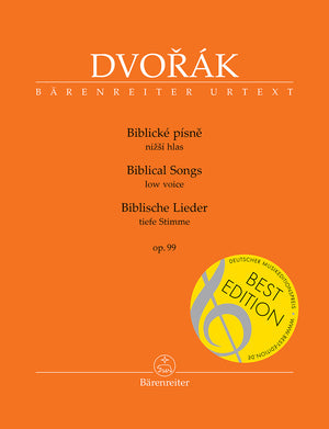 Dvořák: Biblical Songs, B. 185, Op. 99