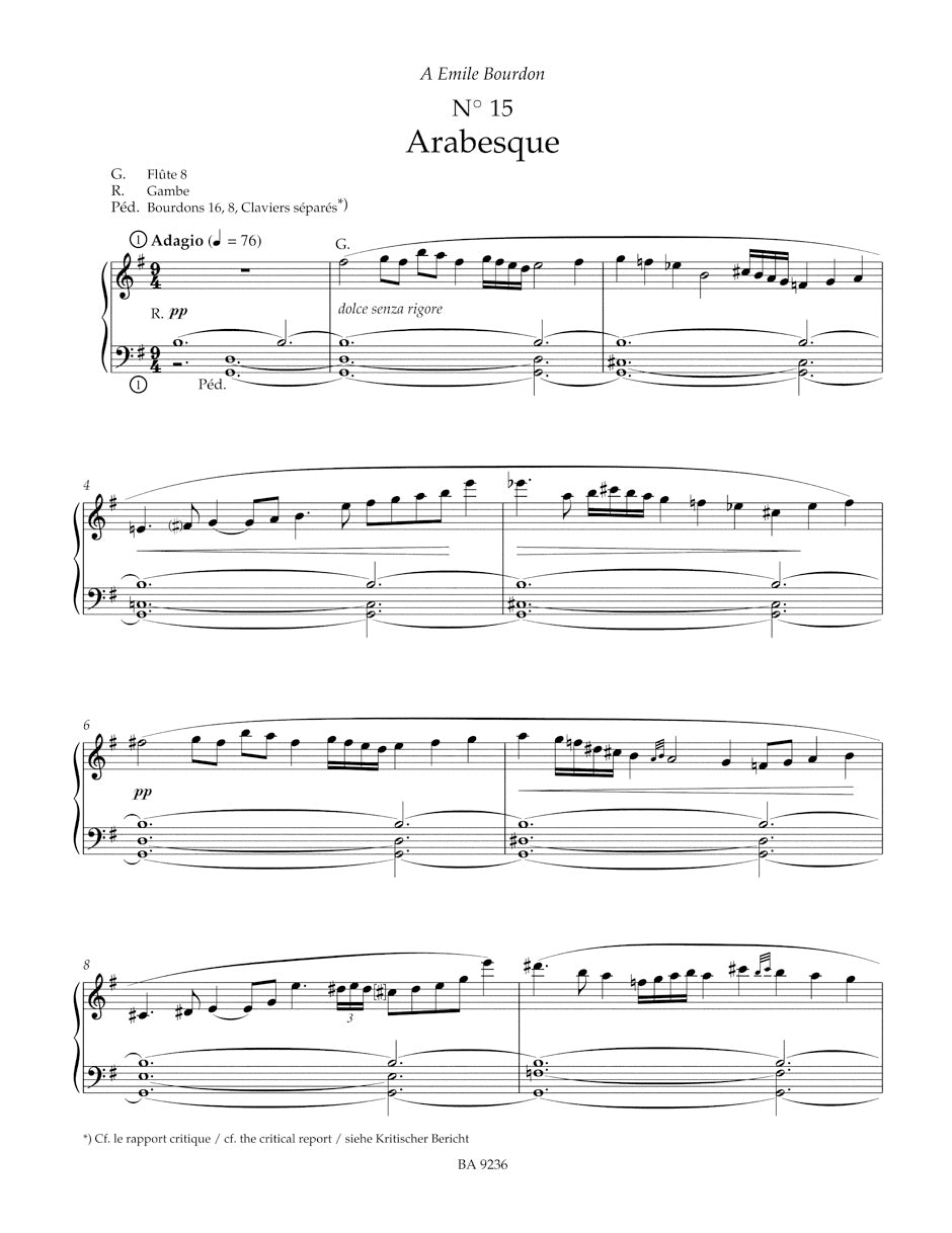 Vierne: Pièces en style libre, Op. 31 - Livre II